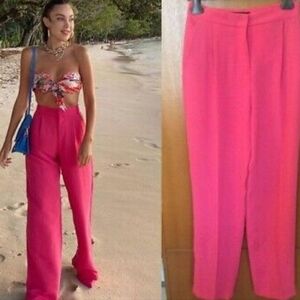 ZARA Hi Rise Straight Leg Pant SIZE M